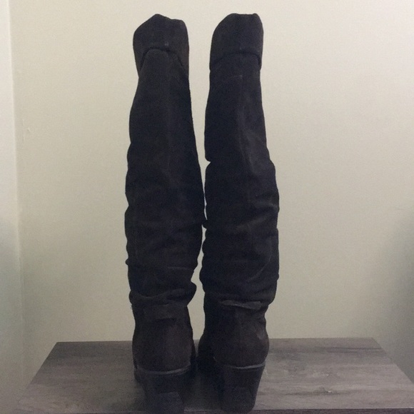 Aquatalia Suede Tall Boots - Picture 3 of 3